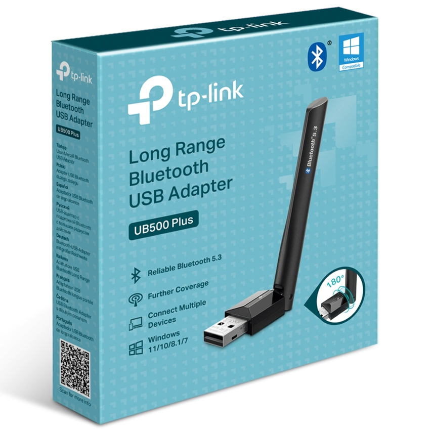 Conversor Usb A Bluetooth Para Pc Tp-Link Ub500 Plus
